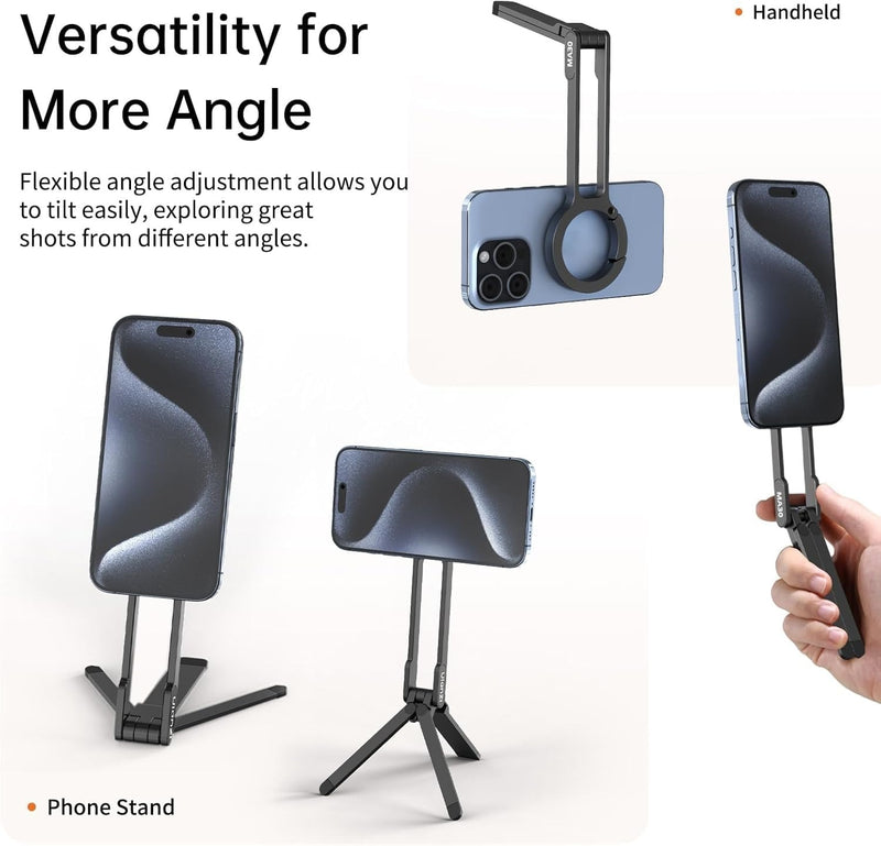 Magnetic Phone Tripod Stand for iPhone - For Latest Iphone