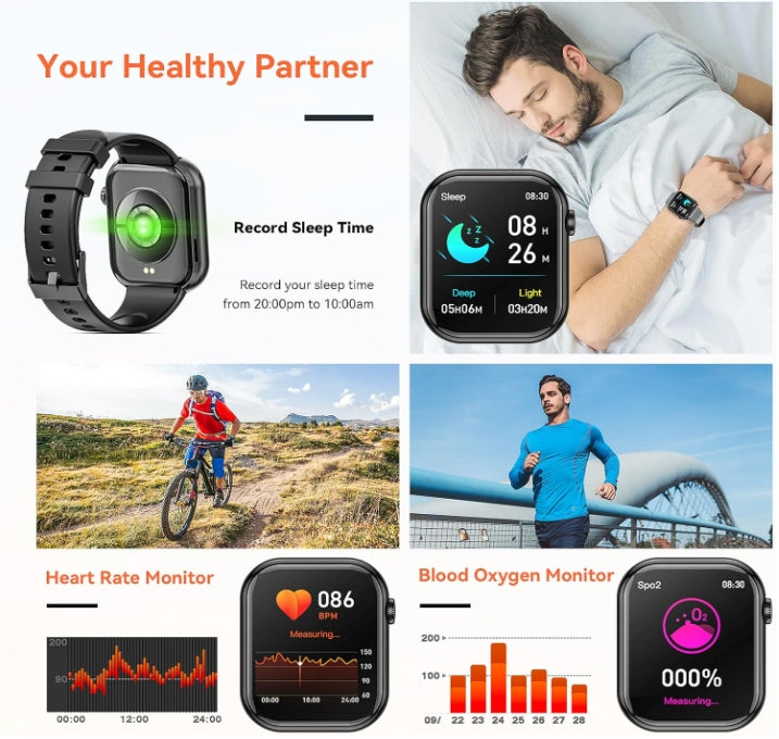 Smart Watch 44mm for IOS and Android