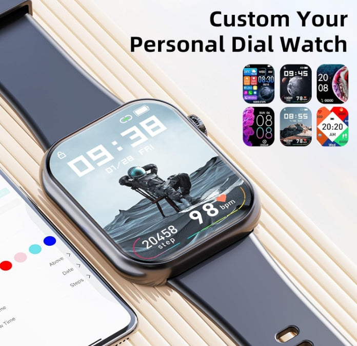 Smart Watch 44mm for IOS and Android