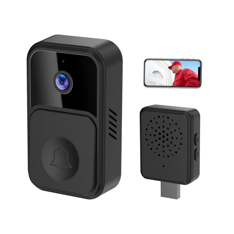 Wireless Smart Video Doorbell - 90 Degree Wide Angle