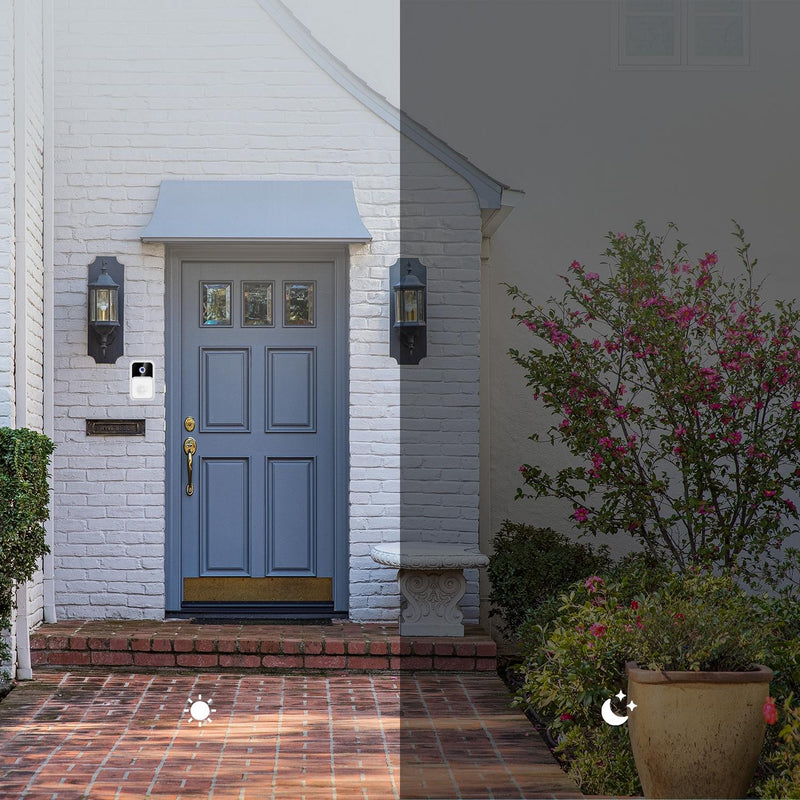 Wireless Smart Video Doorbell - 90 Degree Wide Angle