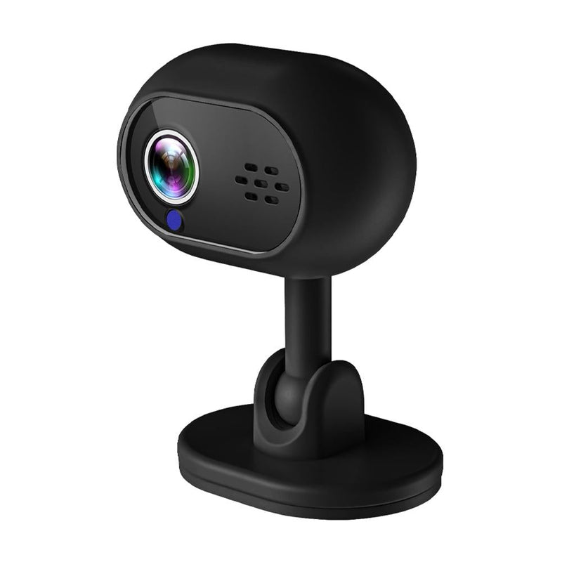 Wireless Mini Night Vision Camera With Wifi - Black
