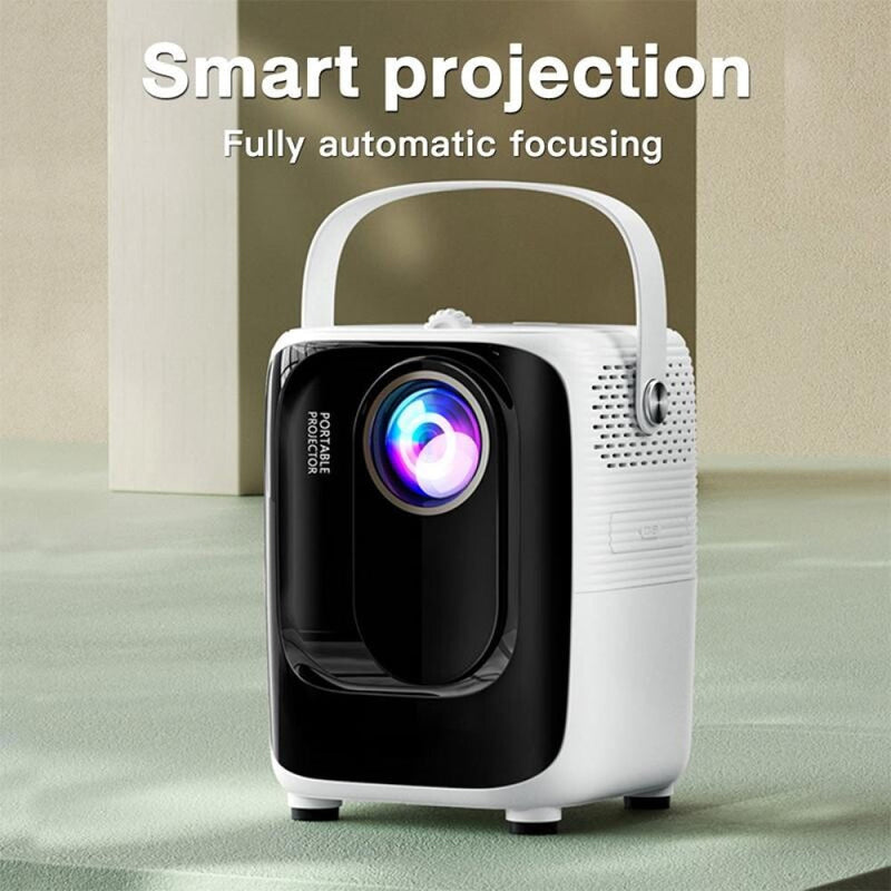 Portable Smart Led Projector - 720P Hd 113 Lumens