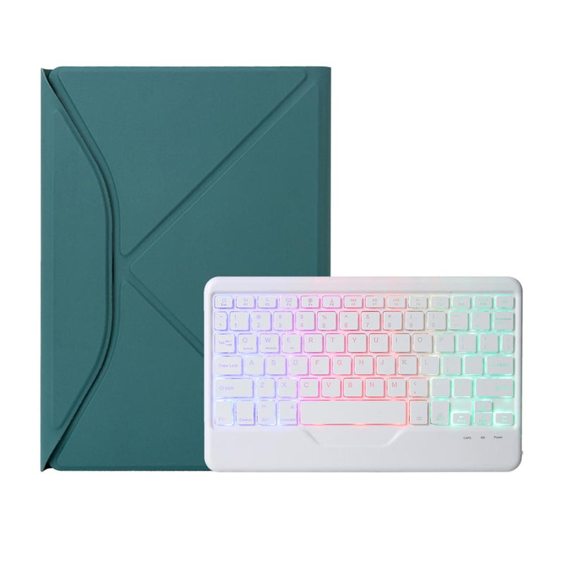 Bluetooth Keyboard Leather Case for Tablet – Backlight and Pen Slot