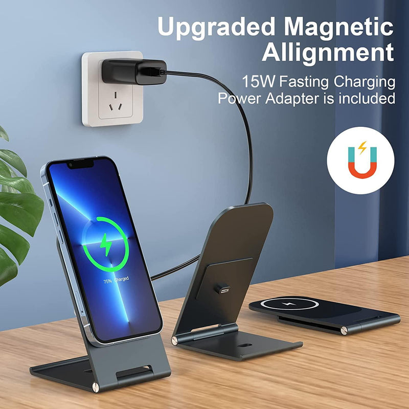 15W Fast Magnetic Charger – Wireless Charging Pad for iPhone 12+