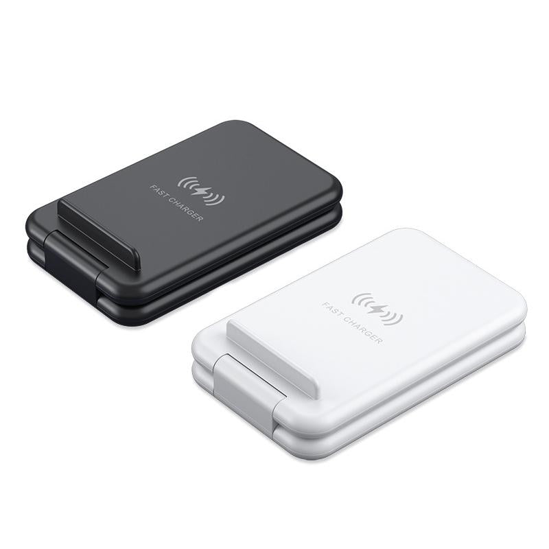 15W Foldable Wireless Charger – iPhone, iWatch, AirPods Compatible