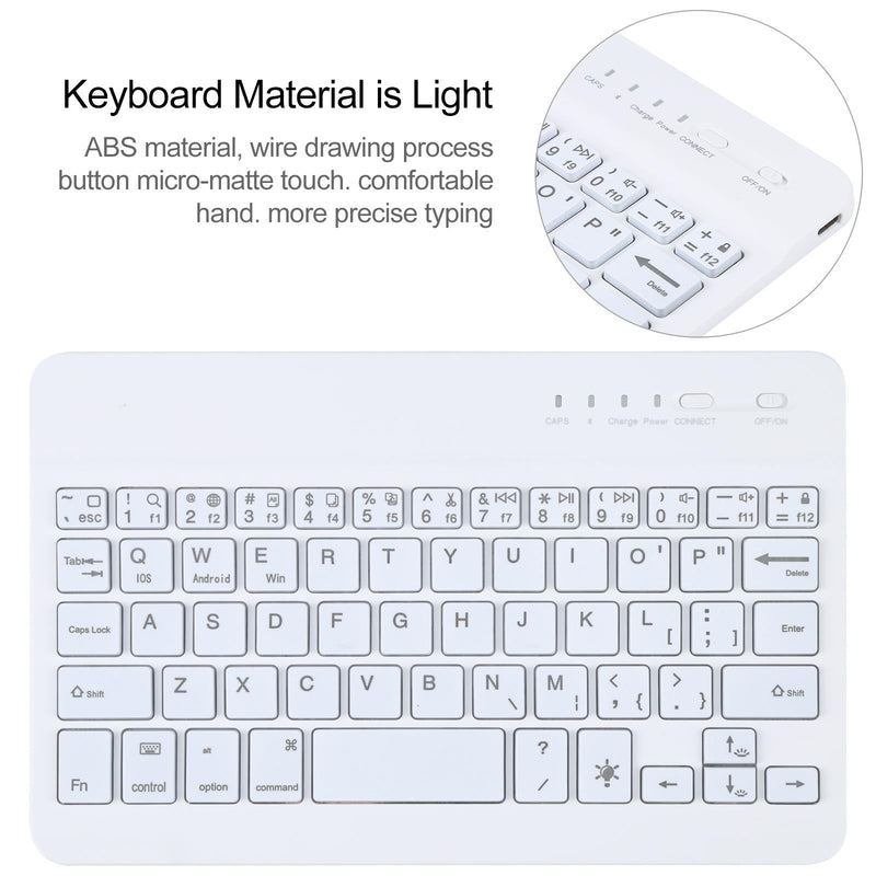 iPad Mini 6 Ultra-Thin Bluetooth Keyboard Case – Detachable  Leather