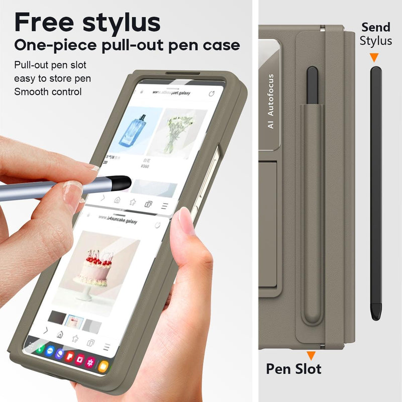 5G Full Coverage Phone Case with Pen Slots