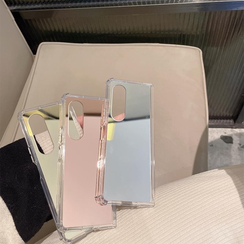 Reflective Finish Case for Samsung Galaxy z Fold 4