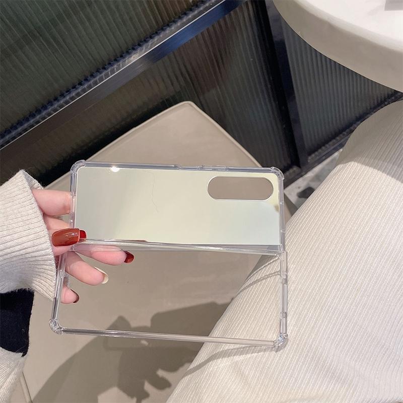 Reflective Finish Case for Samsung Galaxy z Fold 4
