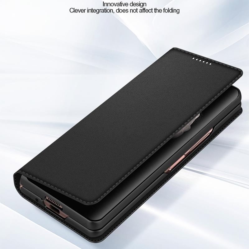 Foldable Leather Phone Case for Samsung Galaxy z Fold 4