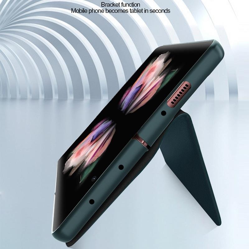 Foldable Leather Phone Case for Samsung Galaxy z Fold 4