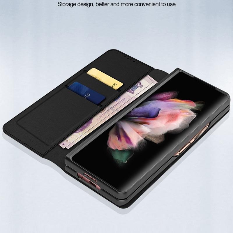 Foldable Leather Phone Case for Samsung Galaxy z Fold 4