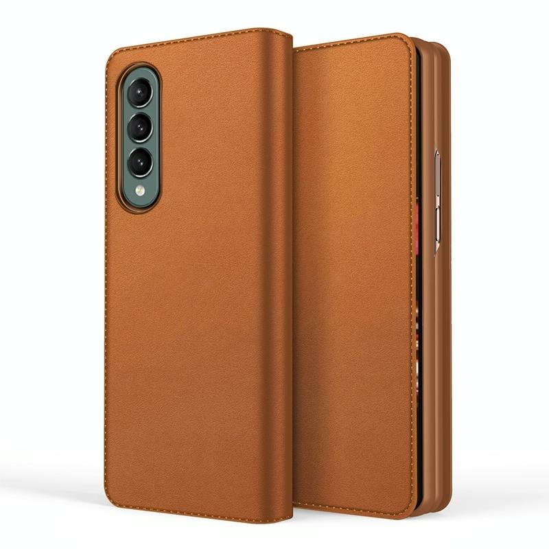Foldable Leather Phone Case for Samsung Galaxy z Fold 4