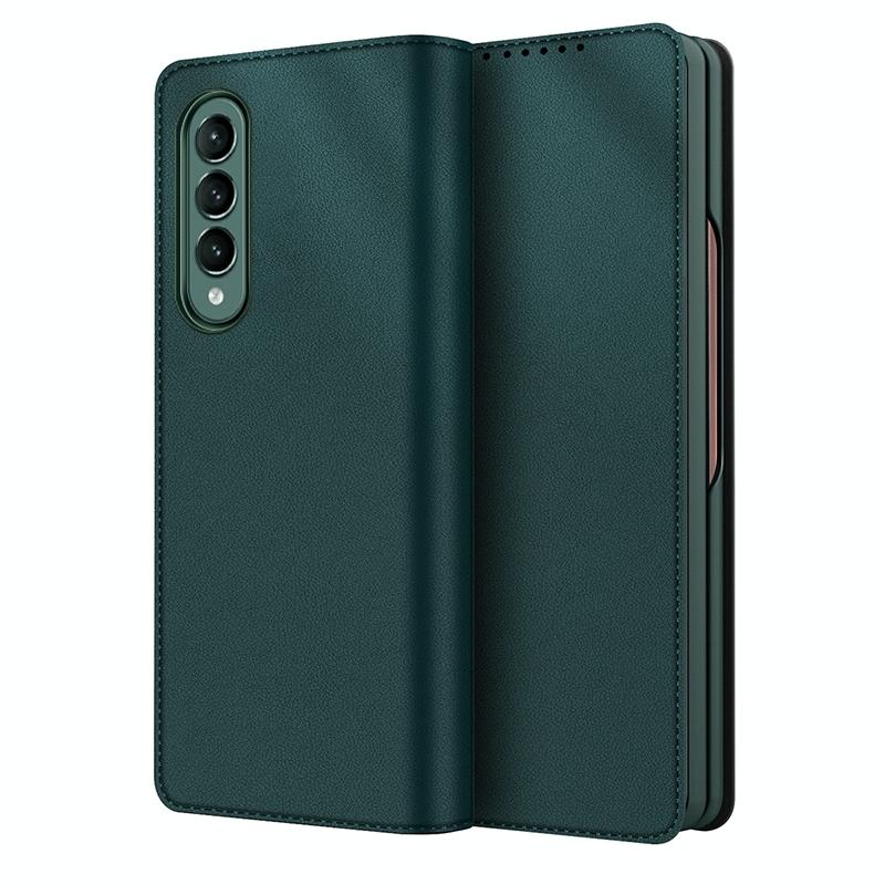 Foldable Leather Phone Case for Samsung Galaxy z Fold 4
