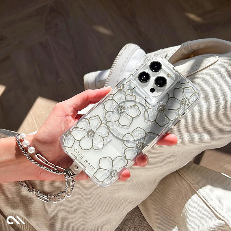Case-Mate Floral Gems MagSafe Case For iPhone 15 Pro Max