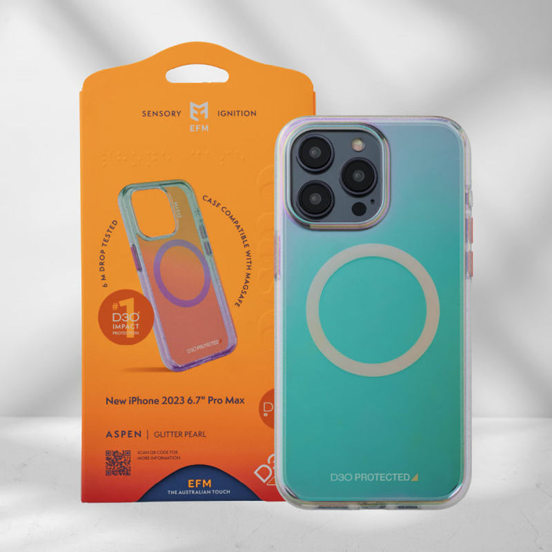 EFM Aspen Case Armour with D3O BIO suits iPhone 15 Pro Max