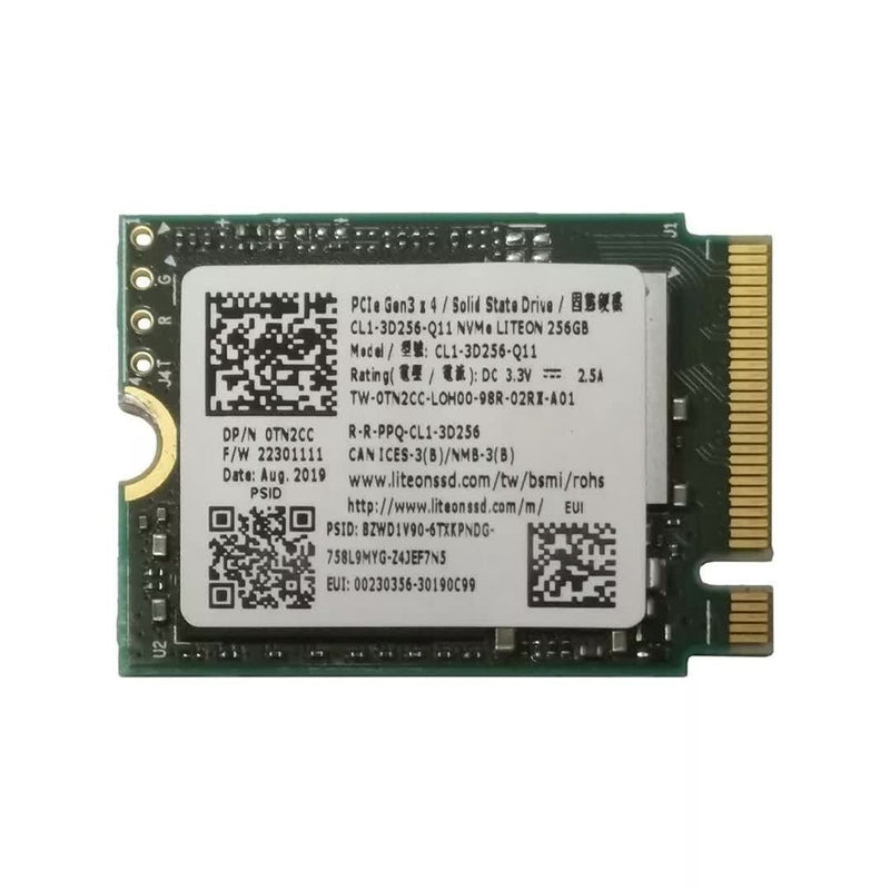 256GB NVMe Solid State Drive