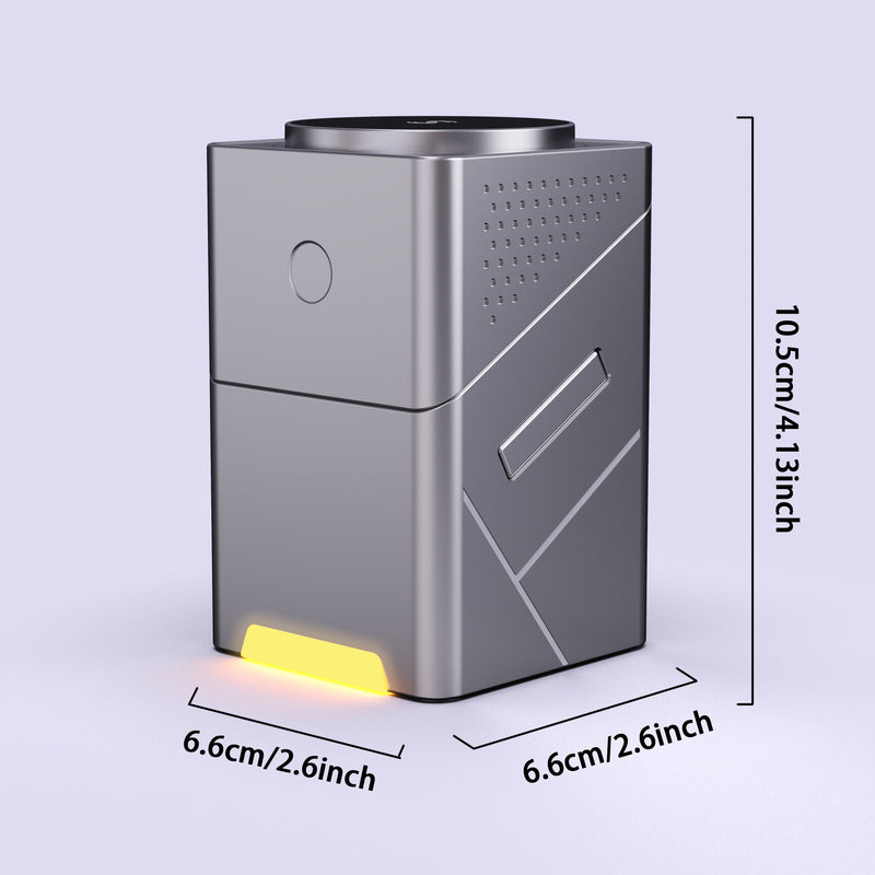 3-in-1 Wireless Charger with Magnetic Rotation - 15W Fast Charging Station for Phone, Watch, and Earbuds