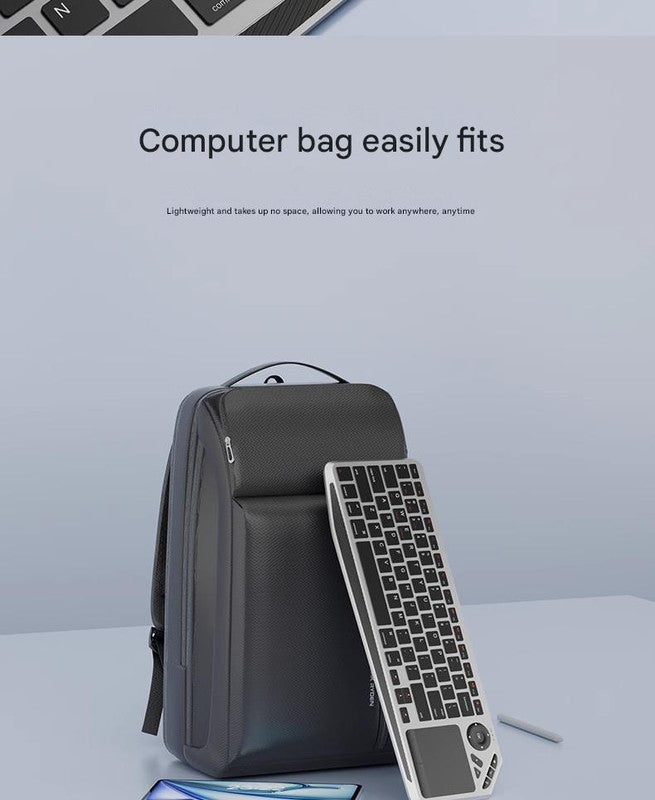 Slim Bluetooth Keyboard with Touchpad – Multi-Device Wireless