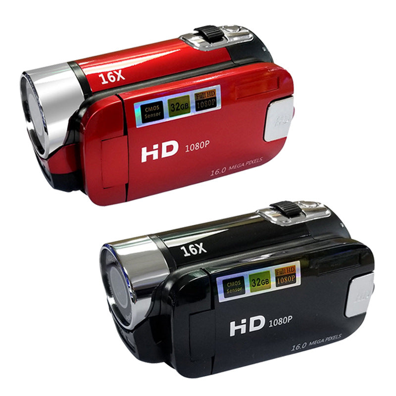 1080P Digital Camcorder – 16MP, Zoom, LCD Display
