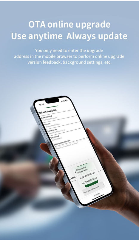 2-in-1 Wireless CarPlay & Android Auto Adapter – Plug & Play for iPhone
