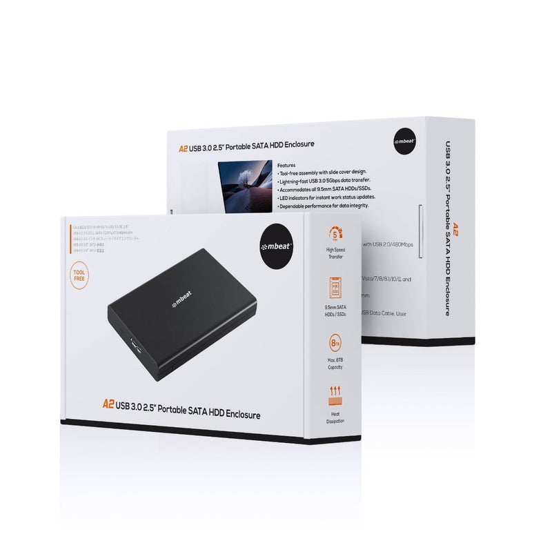 Mbeat A2 SATA HDD Enclosure