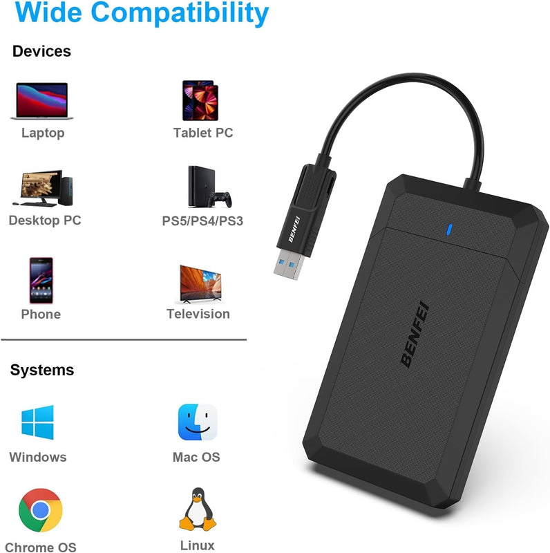 BENFEI 2.5 Inch SATA