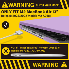 MacBook Air 13" Case M2 A2681 – Hard Shell & Keyboard Cover