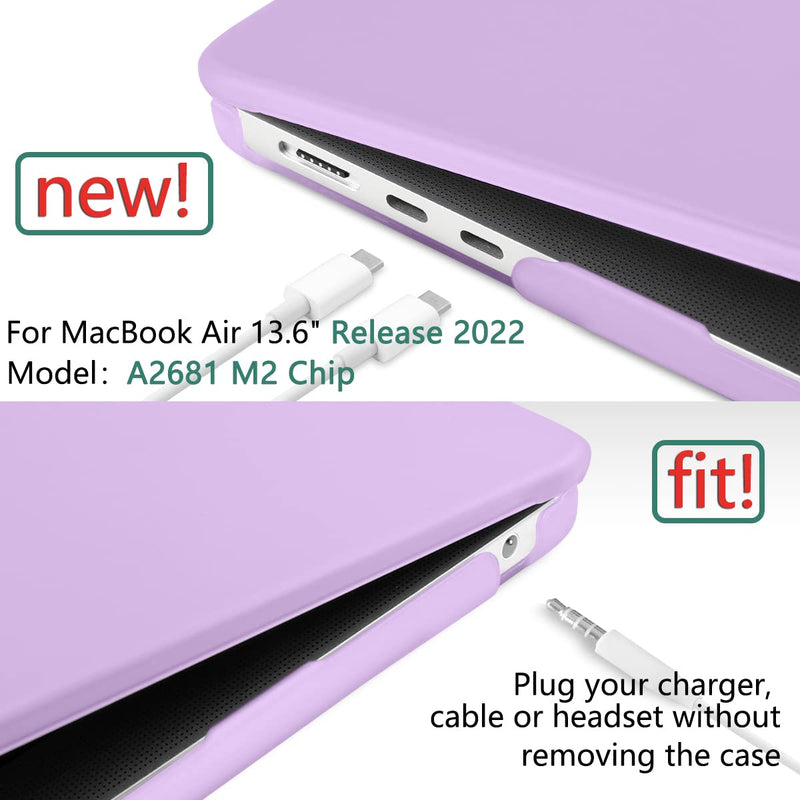 MacBook Air 13" Case M2 A2681 – Hard Shell & Keyboard Cover
