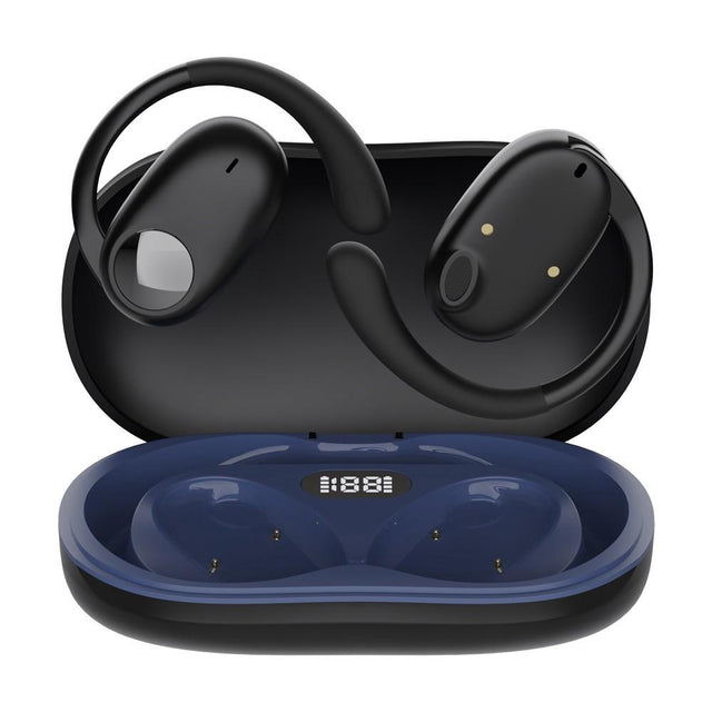 Wireless Dual-Mic Bluetooth Earbuds – Noise Reduction & LED Display