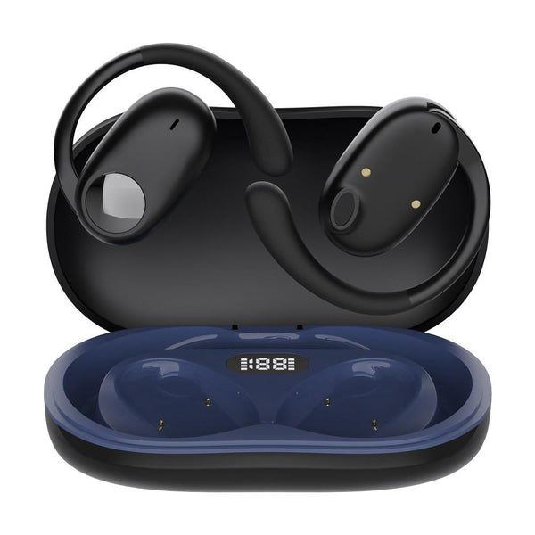 Wireless Dual-Mic Bluetooth Earbuds – Noise Reduction & LED Display