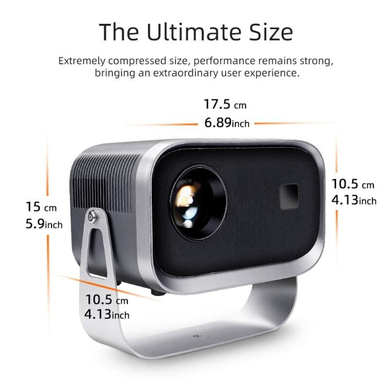 Portable Home Theater Projector - 720P 150