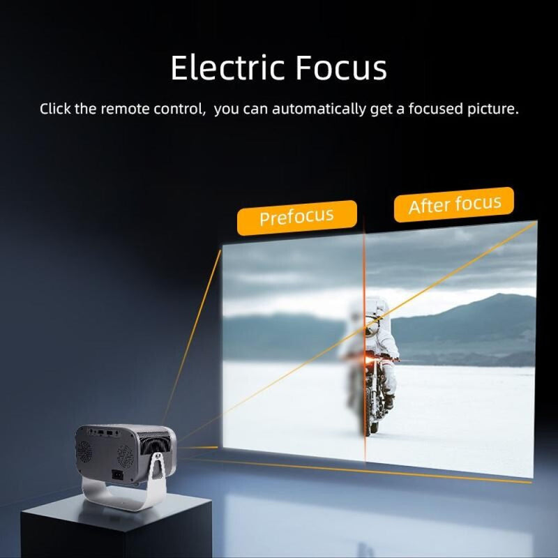 Portable Home Theater Projector - 720P 150