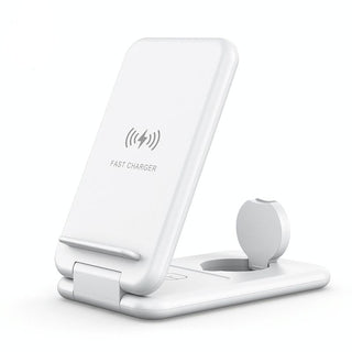 15W Foldable Wireless Charger – iPhone, iWatch, AirPods Compatible