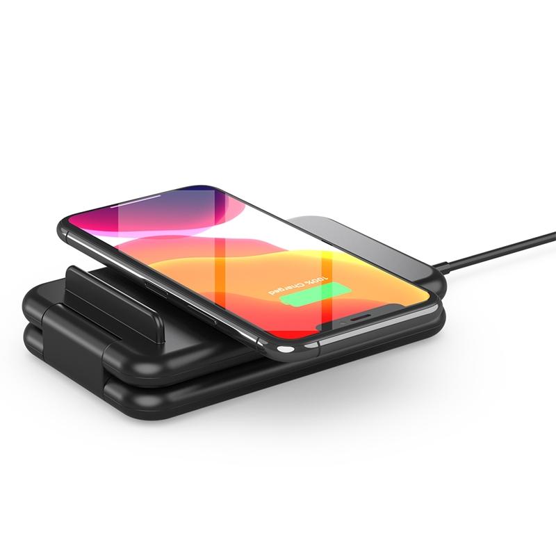 15W Foldable Wireless Charger – iPhone, iWatch, AirPods Compatible