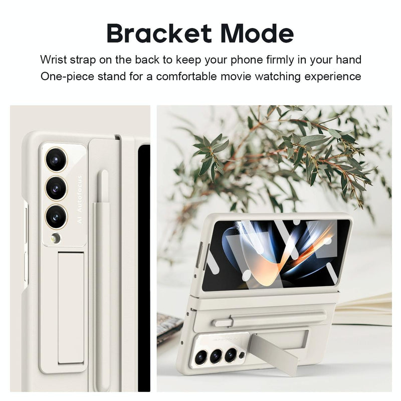 5g Phone Case with Pen Slots - Full Coverage - White