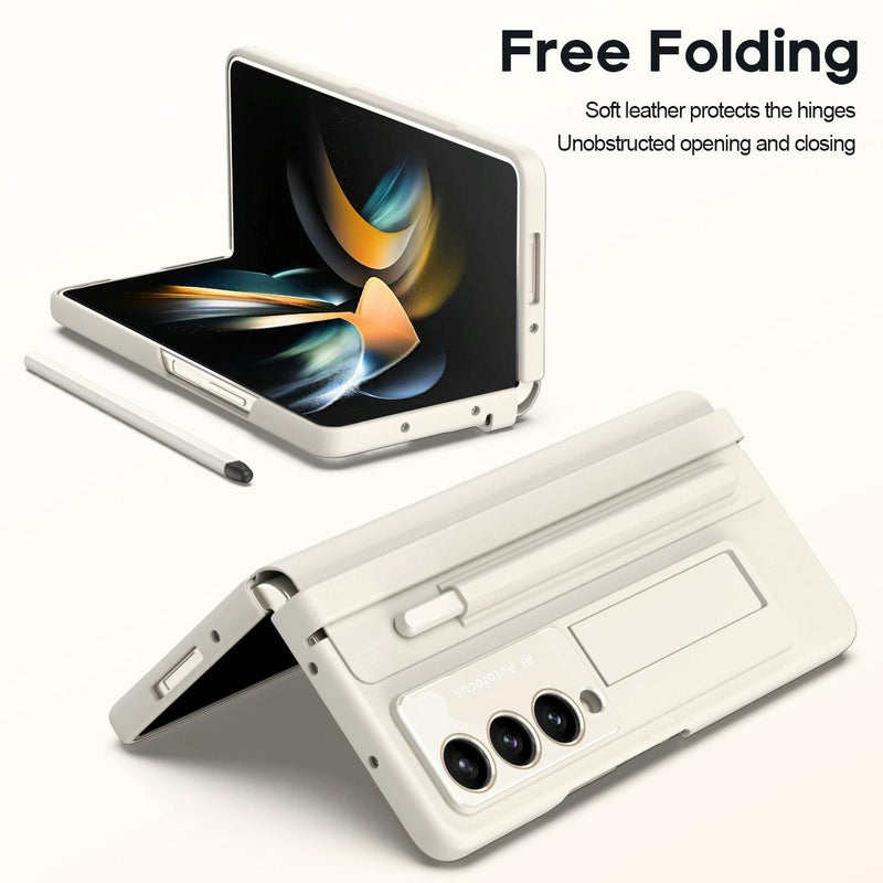 5g Phone Case with Pen Slots - Full Coverage - White