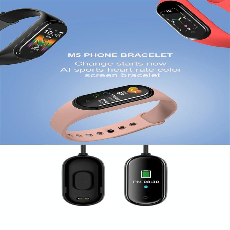 Waterproof Bluetooth Smart Watch With Hr / Bp Monitoring