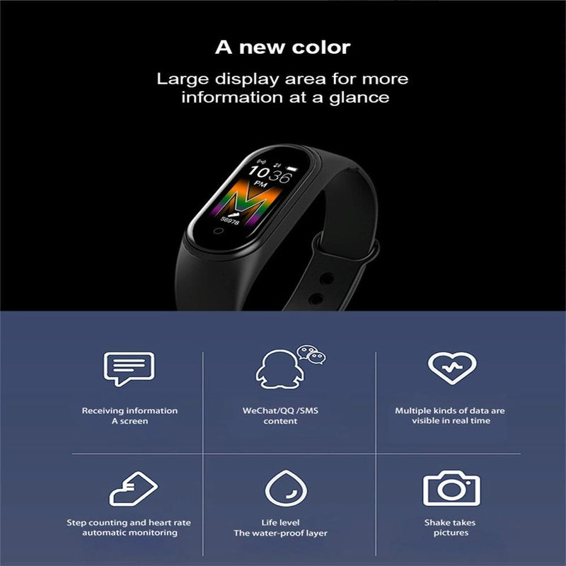 Waterproof Bluetooth Smart Watch With Hr / Bp Monitoring