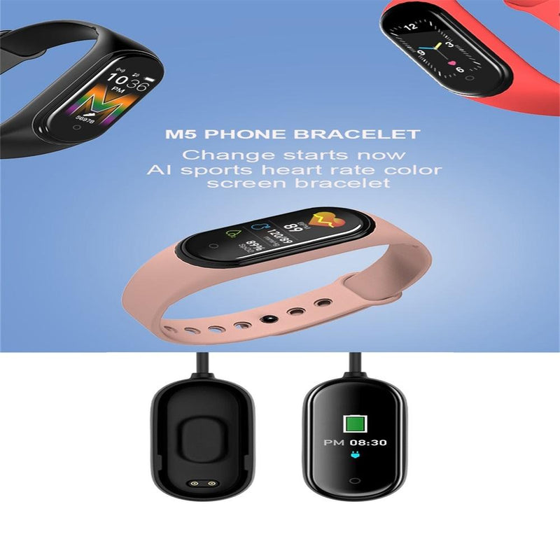 Waterproof Bluetooth Smart Watch With Hr / Bp Monitoring