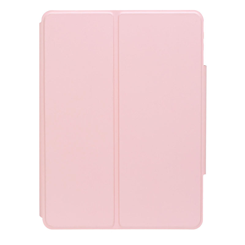360 Rotation Bluetooth Keyboard Leather Case For Ipad 10.9 2022 - Transparent Acrylic With Touch Control - Blue