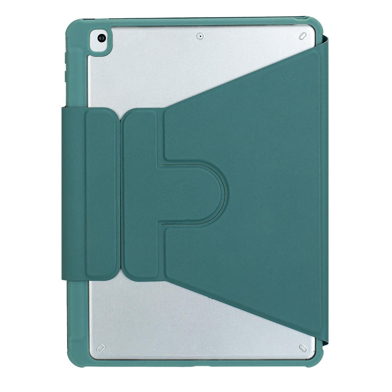 360 Rotation Bluetooth Keyboard Leather Case For Ipad 10.9 2022 - Transparent Acrylic With Touch Control - Blue