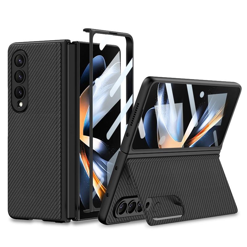 Foldable Leather Case with Stand for Samsung Galaxy z Fold 4