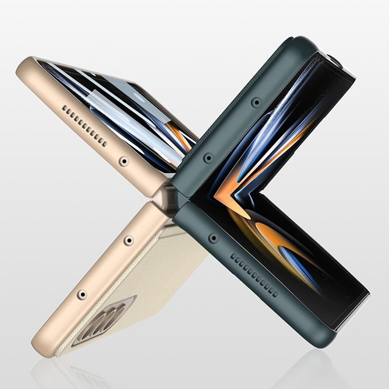 Foldable Leather Case with Stand for Samsung Galaxy z Fold 4