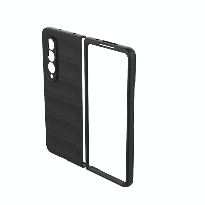 Foldable Shockproof Phone Case with Magic Shield - Slim Design - Purple