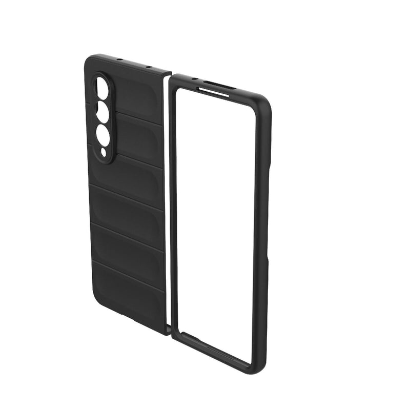 Foldable Shockproof Phone Case with Magic Shield - Slim Design - Purple