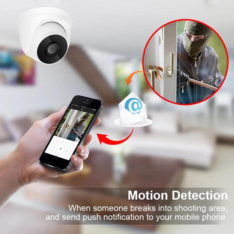 1080P PoE IP Camera with Night Vision – Indoor/Outdoor