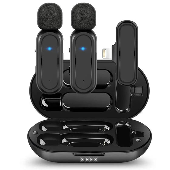 Wireless Lapel Mic for iPhone & iPad – HRIDZ Lightning Mic