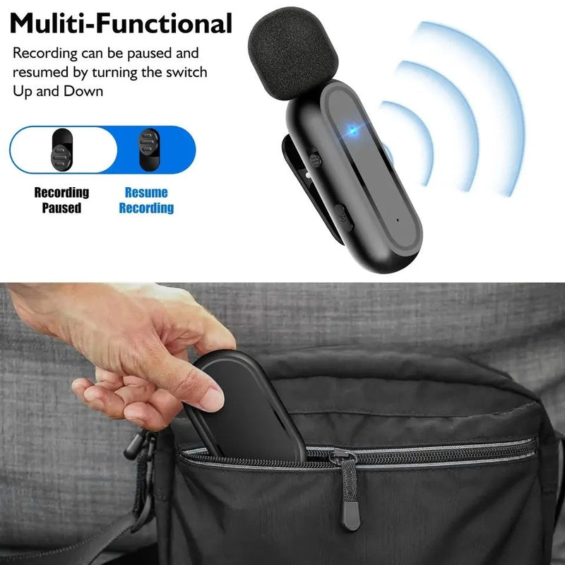 Wireless Lapel Mic for iPhone & iPad – HRIDZ Lightning Mic